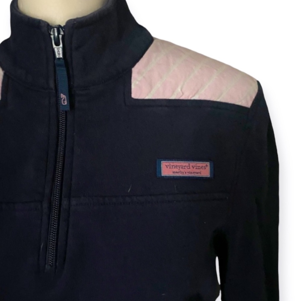 Vineyard Vines Women's Navy Blue & Pink Pullover Sweatshirt size extra small XS - Picture 7 of 11